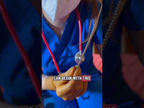 Testing your reflexes first #medicalexam #nursegloves #latexgloves
