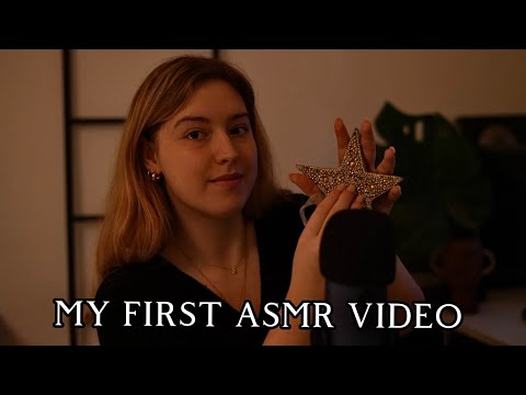 My FIRST ASMR video (Very relaxing, high sensitivity)