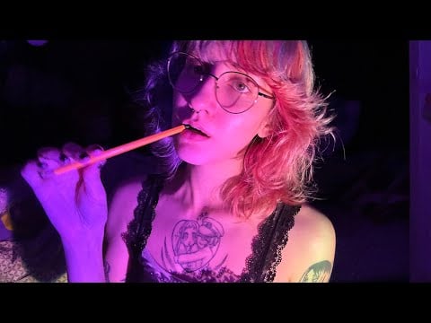 ASMR obsessed girl ask you personal questions (lofi)