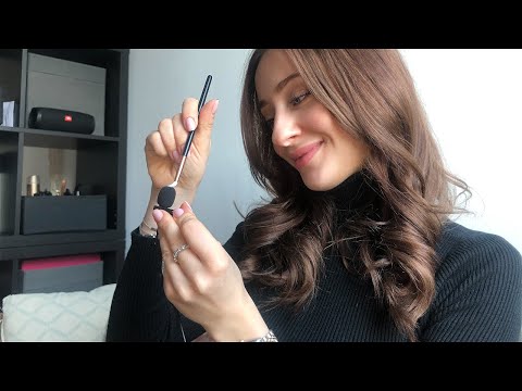 ASMR mic brushing and rambles 🧡