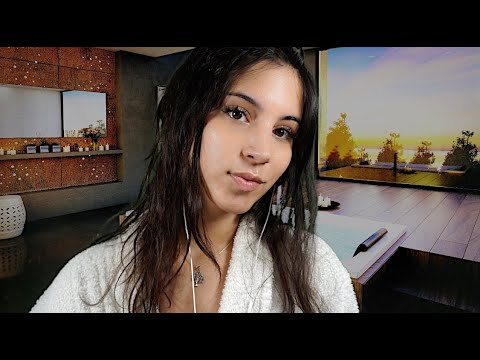 ASMR Spa Romántico l Masaje Corporal y Cremas l Relajante para dormir