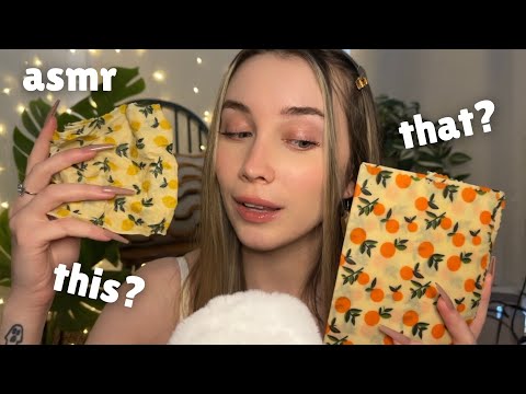 ASMR This or That? Over 20 Triggers! (close whispers)