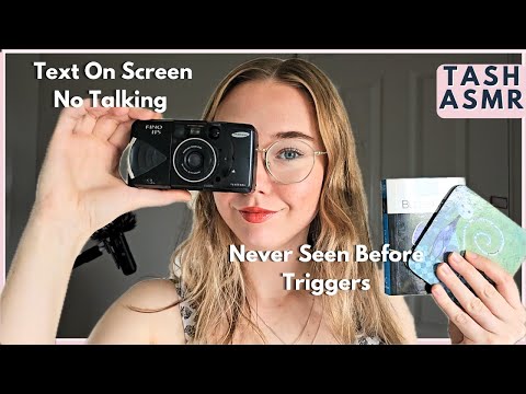 ASMR Text On Screen, No Talking (Brand New Triggers)