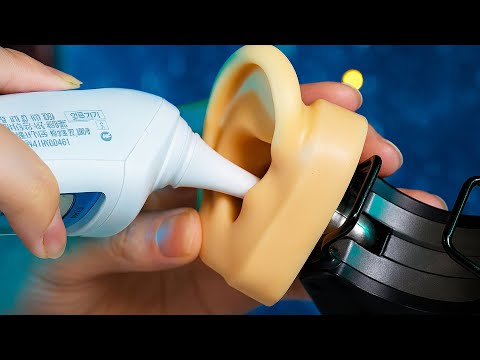 ASMR 체온계가 귀에 꽂히는 고막 직행 모음집 , 귀청소 (노토킹)