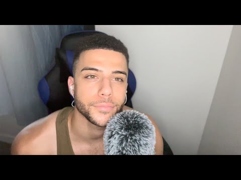 ASMR For Comfort and Sleep - Head Scratching, Kisses,  Mouth Sounds & Heavy Breathing (Male Voice)