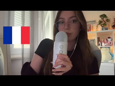 ASMR in French (chaotic)