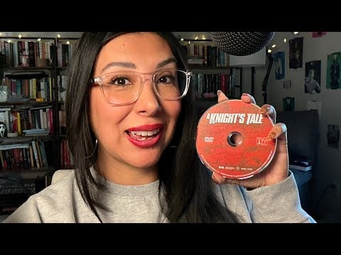 Thrifted Physical Media  DVD 📀 and Book 📕 Haul Gum Chewing ASMR 