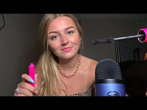 ASMR | RUDE BIG SISTER DOES YOUR MAKEUP