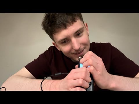 ASMR Mouth Sounds, Inaudible Whispering, Mic Touching, Visuals, Heavy Breathing