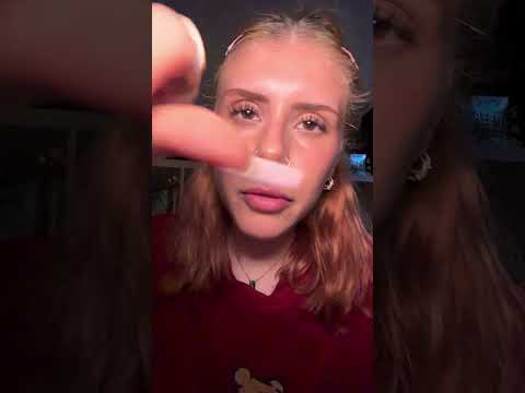 ASMR parting and brushing your hair! (#asmrhair #personalattention)