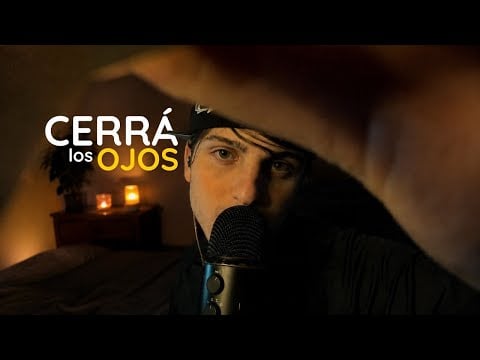 Cerrá los ojos necesitas DORMIR no te resistas asmr español para dormir