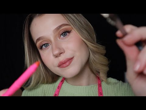 ASMR Mapping & Measuring You (NO TALKING)