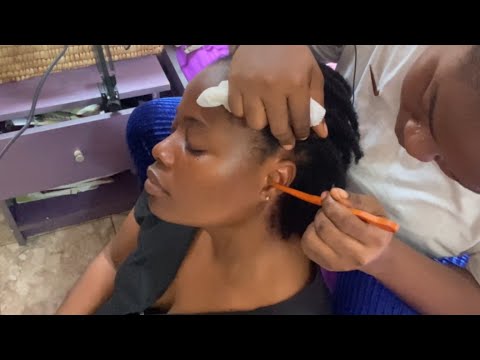 ASMR✨RELAXING SCALP SCRATCH EAR CLEANING AND NECK MASSAGE FOR PEOPLE WITH INSOMNIA