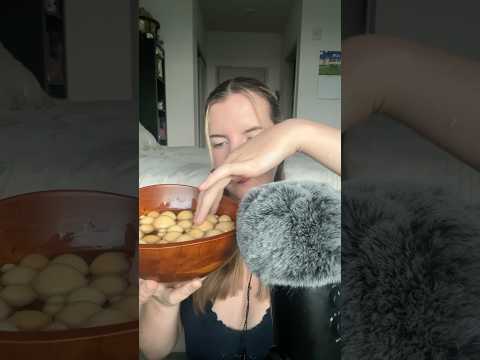 wood soup tinglesssss (that first cut… iykyk) #asmr #woodsoup #water