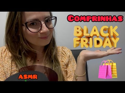 ASMR Comprinhas de farmácia na Black Friday #asmr #unboxing