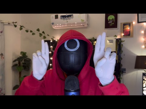ASMR Cranial Nerve Exam Squid Game 