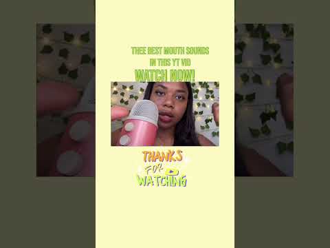 watch full video click ▶️ above 👆🏾 #asmr #tingles
