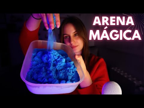 🟠 ARENA MÁGICA (kinetic sand) muy SATISFACTORIO | ASMR para Dormir