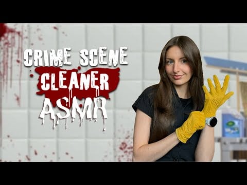 You sleep, I clean up a crime scene🧽 (Crime Scene Cleaner ASMR gameplay)