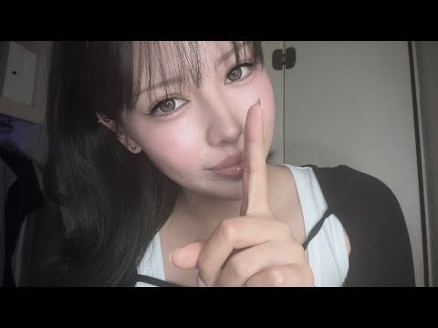 ASMR｜普段は見せないクローゼットの中身👠私物紹介＆タッピング