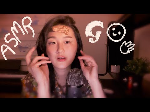 ASMR 🍪 crinkly clicky whisper Glossier haul show and tell & inaudible whispering at 100% sensitivity
