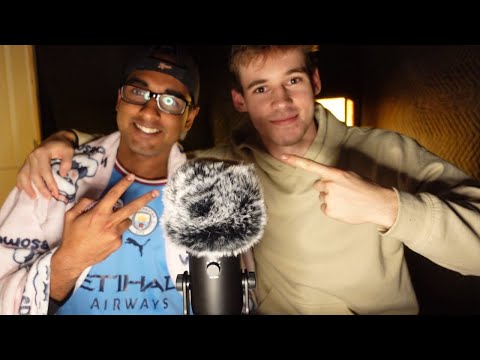 teaching my friend ASMR