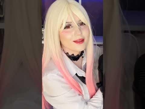 🌙 ASMR anime cosplay Marin Kitagawa 💗 relaxing video (full on my channel)