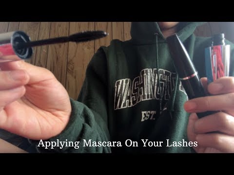 ASMR Apply Mascara On You/ Pumping Sounds