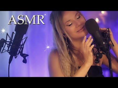 Layered ASMR |  Unintelligible Whispering & Gentle Mics Scratching, Fireplace Ambience 😴🔥✨