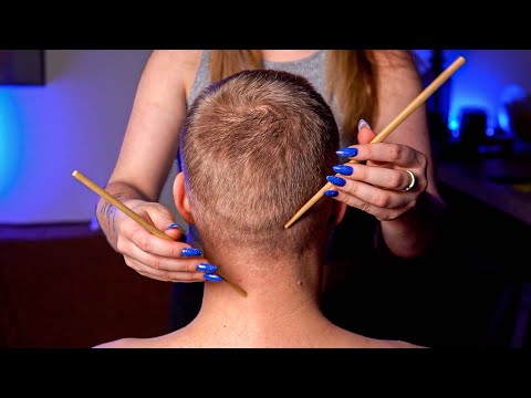 Head Scratching ASMR - Soothing Scalp & Nape TINGLES (No talking)