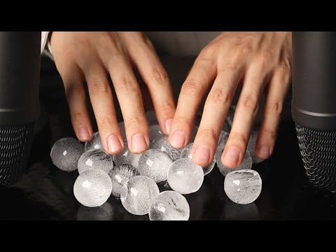 ASMR Ice +Water = 99.99% of You Will SLEEP 😴 얼음 + 물 = 99.99% 바로 잠들 수 있습니다.