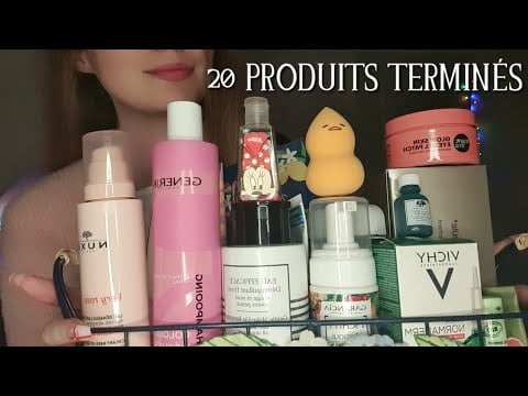 ASMR 🌱 Produits Terminés – Je rachète ou pas? (Skincare)