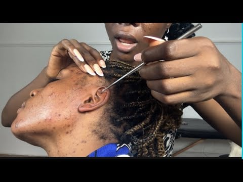 ASMR Sleep Doctor Roleplay: Deep Ear Cleaning, Back & Scalp Scratching for Tingles