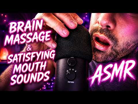 ASMR Satisfying Mouth Sounds & Brain Massage 🧠✨ | Deep Sleep & Intense Tingles