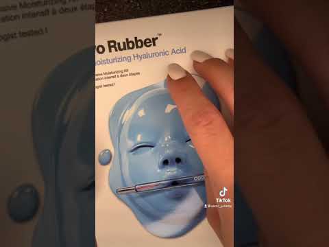 Korean Cosmetics ASMR Tapping 🎭 Dr Jart Mask
