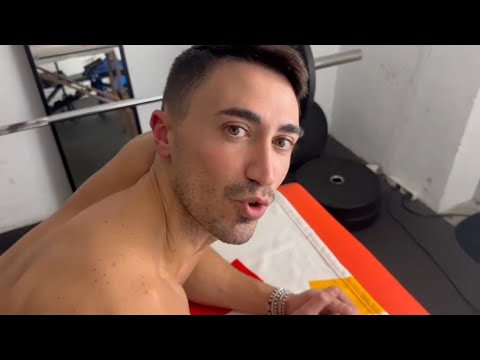 “ASMR Relaxing Back Massage for Muscular Guys”