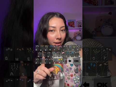That’s so cute omg !!! Not really asmr but my mic is out and im whispering so we’re calling it #asmr