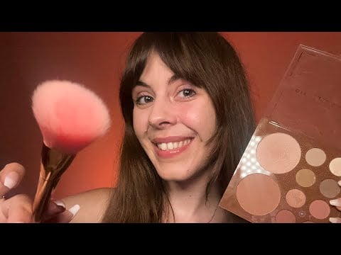 ASMR Doing Your Fall Makeup 🍁🍂