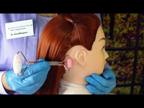 Slow & Gentle: Behind Ear Exam & Scalp Check (Whispered)