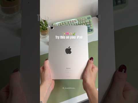 Try this on your iPad🎀 #ipad #apple #tips #tutorial