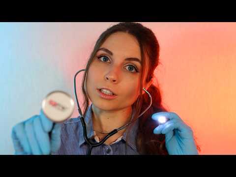 ASMR The Most Detailed CRANIAL NERVE EXAM You've Seen | Hearing Test,Eye Exam,Taste,Smell