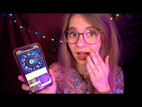 ASMR Ich Entführe Dich In Eine Andere Welt - Horoskope & Handy Tapping | Soph Stardust