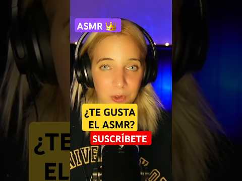 ASMR SUSCRÍBETE AL RELAX 😴😃#ASMR #asmr #asmrespañol #asmrargentina #relax #dormirbien #dormirrápido