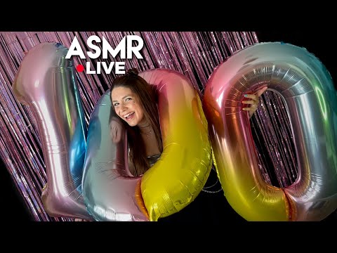 ASMR LIVE ♡  100k SUB CELEBRATION ~.~ Time for TingleZzz