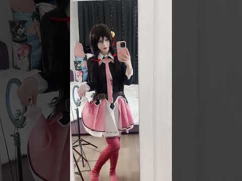 YunYun!✨ #cosplay #anime #cosplayer #konosuba #megumin #yunyun