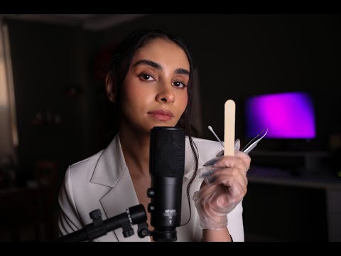 ASMR Farsi | ای اس ام آر رول پلی، وسط پاکسازی گوش خوابت میبره 😴