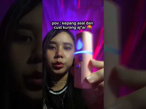 ASMR Kepang Rambut 🙍 #asmr #asmrroleplay #braids