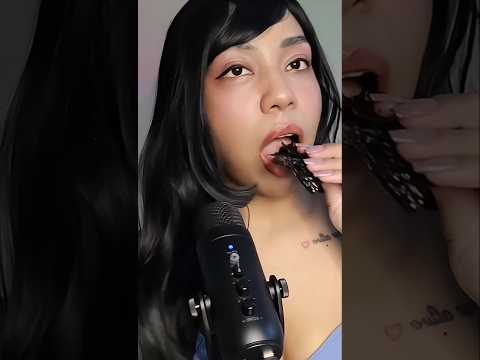 ASMR MUKBANG COMENDO ALGA MARINHA.