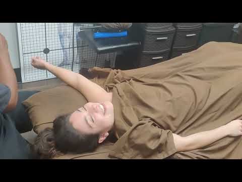 Female Chest Sports Massage