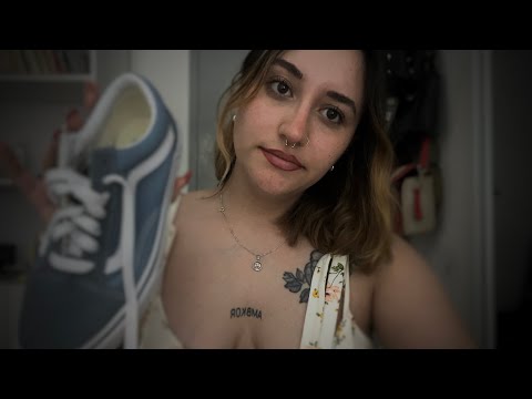 ASMR SONIDOS CON MIS ZAPATILLAS 👟
